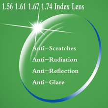 Асферические Оптические Линзы для очков YQ155, 1,56, 1,61, 1,67, 1,74, индекс 2024 - купить недорого