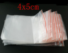 DoreenBeads 500 Transparent Zip Lock Plastic Bags( Useable Space:5cm x 4cm ) 6cm x 5cm(2 3/8" x2")(B03100), yiwu 2024 - buy cheap