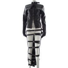 Thierry Adult Sex Games PU Leather Sexy Leg Harness  Body Bondage Arm sleeve Bondage Flirting Tame Sex Slave Sex Toys For Woman 2024 - buy cheap