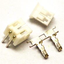 PH2.0 connector 2.0MM connector: plug + bend needle seat + terminal 2P 100 sets 2024 - buy cheap