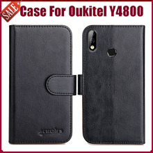Hot Sale! Oukitel Y4800 Case New Arrival 6 Colors High Quality Flip Leather Protective Phone Cover For Oukitel Y4800 Case 2024 - buy cheap