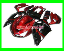 Injection mold Fairing kit for KAWASAKI Ninja ZX14R 2006 2007 ZX14R 06 07 Hot red gloss black ABS Fairings set+7 gifts SQ32 2024 - buy cheap