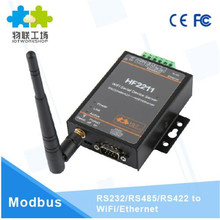 Módulo Wifi 2211 Industrial Modbus Serial RS232 RS485 RS422 a dispositivo convertidor Ethernet WiFi TCP IP Telnet Modbus 4M Flash 2024 - compra barato