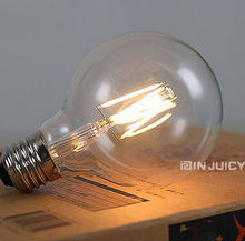 NEWEST Vintage Retro G125 LED 4W E27 Filament light bulb old fasioned warm white edison screw RH LOFT 2024 - buy cheap