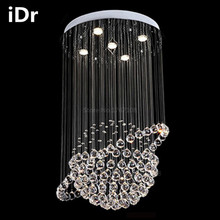 crystal chandelier living room bedroom lamp creative restaurant modern minimalist personality staircase hanging wire iDr-0005 2024 - buy cheap