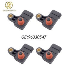 New 4PCS Manifold Absolute Pressure MAP Sensor For Chevrolet Aveo Aveo5 DAEWOO Kalos Matiz 25184081 96330547 2024 - buy cheap