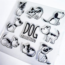 PANFELOU Tail dog Transparent Clear Silicone Stamp/Seal for DIY scrapbooking/photo album Decorative clear stamp sheets 2024 - buy cheap