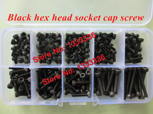 200PCS/BOX DIN912 M3 Screws Black Hex Socket Head Cap Screw  m3*4 - m3*25 2024 - buy cheap