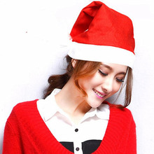 60 Pcs/lot 2020 New Year Cover Christmas Party Red Hat White Hat Cover Santa Claus Clothing Children's Adult Christmas Hat 2024 - buy cheap