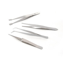 4 unids/set pinzas de precisión DIY herramientas electrónicas de aleación de acero pinzas de herramienta de la reparación de piezas al por mayor 2024 - compra barato