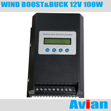 12V 100W со слежением за максимальной точкой мощности контроллер ветрогенератора с Boost и Buck Функция бесплатное программное обеспечение монитор CE сертифицированный RS232 Связь 2024 - купить недорого