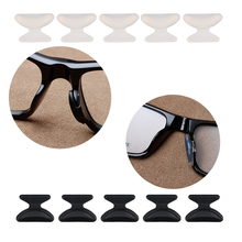 Color_max 6 pares de adesivo de silicone macio, adesivo antiderrapante de 1.8mm, almofadas nariz para óculos de sol 2024 - compre barato