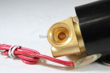 AC 220V 1/4" Electric Solenoid Valve Water Air N/C Gas Water Air 2W025-08 2024 - buy cheap