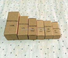 free shipping 50 pcs a lot 15ML essential oil cosmetics packing box/Handmade gift packing box/DIY kraft paper boxes 2024 - buy cheap