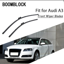 Щетки стеклоочистителя BOOMBLOCK для Audi A3, 8 в, 8P, 8 л, 2 шт., 1999-2015 2024 - купить недорого