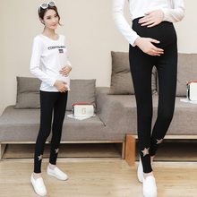 Pregnant women pants new autumn and winter leggings tide mother fashion hundred tower feet pants stomach lift pants 2024 - buy cheap