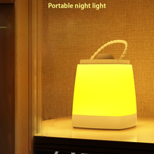 Novelty LED bedside table lamp night light USB bedroom emergency portable Lantern Hangable desk lamp for children baby lighting 2024 - buy cheap