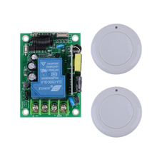 AC85V 110V 220V 250V 3000W RF Wireless Remote Control Lighting Switch System With 2PCS White Transmitter For Smart Home 2024 - buy cheap