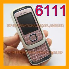 Free Shipping Original Refurbished Unlocked Classic Slider Nokia 6111 With Multi-languages & Pink 2024 - buy cheap