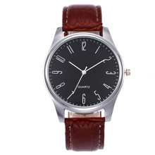 Quartzo esporte aço dos homens relógios simples negócios moda pulseira de couro relógio de pulso de luxo zegarek meski relojes 2024 - compre barato