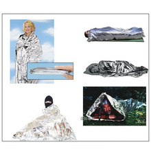 210*130CM Emergency Blanket Outdoor Survival Rescue Blanket Insulation Curtain First Aid Rescue Life-saving Military Blanket 2024 - buy cheap