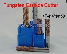 HRC60 4F-4.0*4*10*50 cnc cutter tool  tungsten alloy milling cutter 2024 - buy cheap