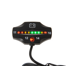 Батарея датчик светодиодный Батарея индикатор 12v Светодиодная лампа для распылитель для мотоциклов Ван ATV Jet Ski E-велосипед электрический экскурсионный автомобиль трактор трол 2024 - купить недорого