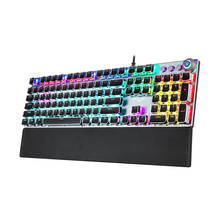 Gaming Keyboard Mechanical Keyboard Blue Switch Wired Keyboard RGB Backlight Gaming Mechanical Keyboard For Computer Gamer 2024 - buy cheap