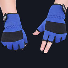 Loogdeel Outdoor Fishing Gloves Anti-Slip Breathable 1Pair/Lot 3 Half-Finger Cut Wear-resisting Glove Fishing Equipment 2024 - buy cheap