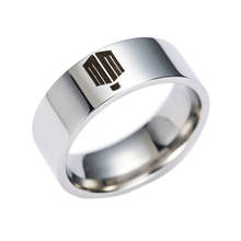 1 шт. розничная продажа, кольцо из нержавеющей стали, кольцо из титановой стали #7-13 2024 - купить недорого