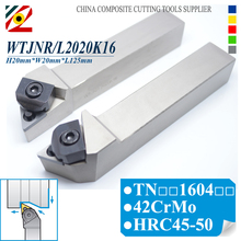 EDGEV CNC Tool Holder WTJNR2020K16 WTJNL2020K16 WTJNR WTJNL Metal Lathe External Tool Turning Toolholder For TNMG160408 2024 - buy cheap