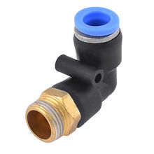 3/8" PT Male Thread to 10mm Inner Diameter One Touch Tube Elbow Quick Fittings 2024 - buy cheap