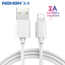 NOHON TPE USB Data Charging Cable For iPhone X XS MAX XR 8 7 6 6S 5 5s Plus Charge Sync Lighting Cord For iPad Mini Charger Line 2024 - buy cheap