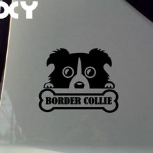 Border Collie Waterproof Car Stickers And Vinyl Decals High Quality Motorcycle Sticker Dog Sticker Drop Shipping 2024 - buy cheap