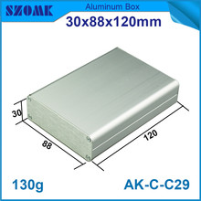 1 piece szomk brushed aluminum control housing enclosure electronics pcb borad box 30*88*120mm 2024 - buy cheap