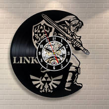 New Art CD Vinyl Record Wall Clock Handmade Watch Black Horloge Murale Reloj De Pared Decor Home Design 2024 - buy cheap