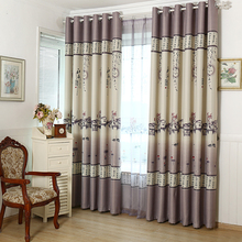 Floating window curtain cloth finished the modern study of Chinese contracted sitting room 2024 - buy cheap