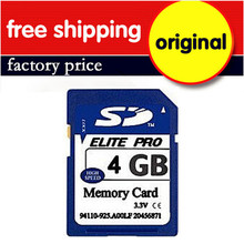 10 pçs/lote fábrica por atacado cartão de memória cartões de memória flash SD card 4GB C4 UHS-I para computador Industrial ou câmera 2024 - compre barato