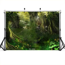Forest Photo Background for Photograph Accessories Children Kids Baby Shower Vinyl Cloth Photography Backdrop  Photo Studio 2024 - buy cheap
