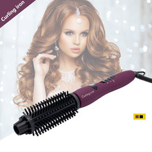 oltage: 110-240 - v Curling iron does not hurt hair perm hair comb prevention pear flower electric round brush shape 2024 - buy cheap