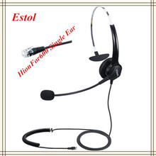 Hion-auriculares For600 RJ9 para centro de llamadas, cascos de cristal, auricular del teléfono ip, envío gratis 2024 - compra barato