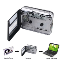 Tocador de cassete usb, conversor de captura de áudio música jogador de fita gravador 2024 - compre barato