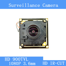 Color HD CMOS 900TVL CCTV Camera Module 1080P 3.6mm Lens + PAL or NTSC Optional surveillance cameras IR-CUT dual-filter switch 2024 - buy cheap