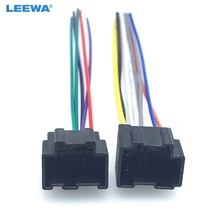 Leewa-cabo adaptador para cabos de rádio automotivo, 10 conjuntos de cabos de áudio estéreo, para chevrolet, captiva, invólucro silverado ta000 2024 - compre barato