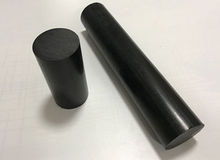 Haste de nylon pom com 100mm, bastão cilíndrico de polioxigênio e haste de 35mm a 100mm, diâmetro externo preto de alta qualidade 2024 - compre barato