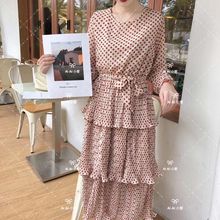 2019 New French Retro Dress Yamamoto Style Girl First Love Waist Closing Lantern Sleeves  Dresses Temperament Court Feel 2024 - buy cheap