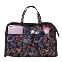 Makeup Bags Creative Multi-Function Portable Oxford Cloth Printing Cosmetic Bags Toiletry Bag For Travel Solid Color Makeup Bag 2024 - buy cheap