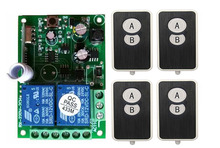 Ac85v-receptor de sistema de interruptor com controle remoto sem fio, 110v, 220v e 2 canais, transmissores acrílicos ultrafinos, para portas e venezianas