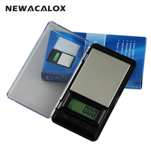 NEWACALOX 200g x 0.01g Precision Digital Pocket Scale for Gold Bijoux Diamond Scale Jewelry 0.01 Weights Electronic Scales 2024 - buy cheap