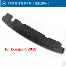 Car styling Stainless Steel Rear Bumper Protector Sill Trunk Tread Plate Trim for Ford  Ecosport 2018 2024 - buy cheap